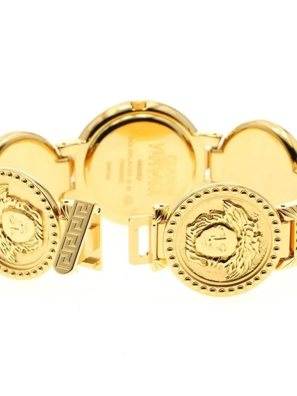 VERSACE Medusa 7008002 Coin watch black Dial Quartz Ladies Watch_963041